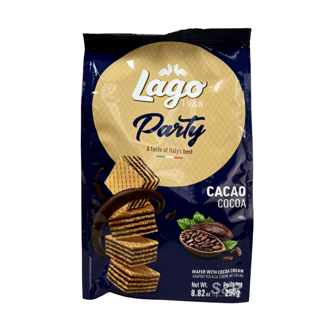 Lago Party Wafer with Cocoa Cream 250g